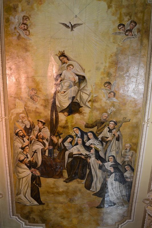 13-4 Ceiling Painting Inside Iglesia San Bernardo Church Salta Argentina